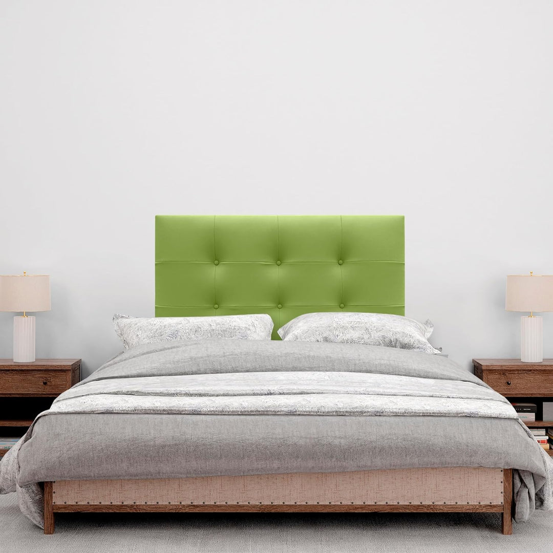 DHOME Kopfteil, gepolstertes Bett Kopfteil 8cm dick. Gepolstertes Kopfteil ACUALINE Stoff und Kunstl