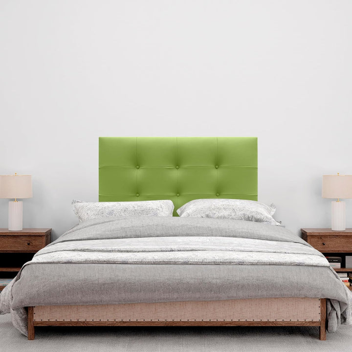 DHOME Kopfteil, gepolstertes Bett Kopfteil 8cm dick. Gepolstertes Kopfteil ACUALINE Stoff und Kunstl