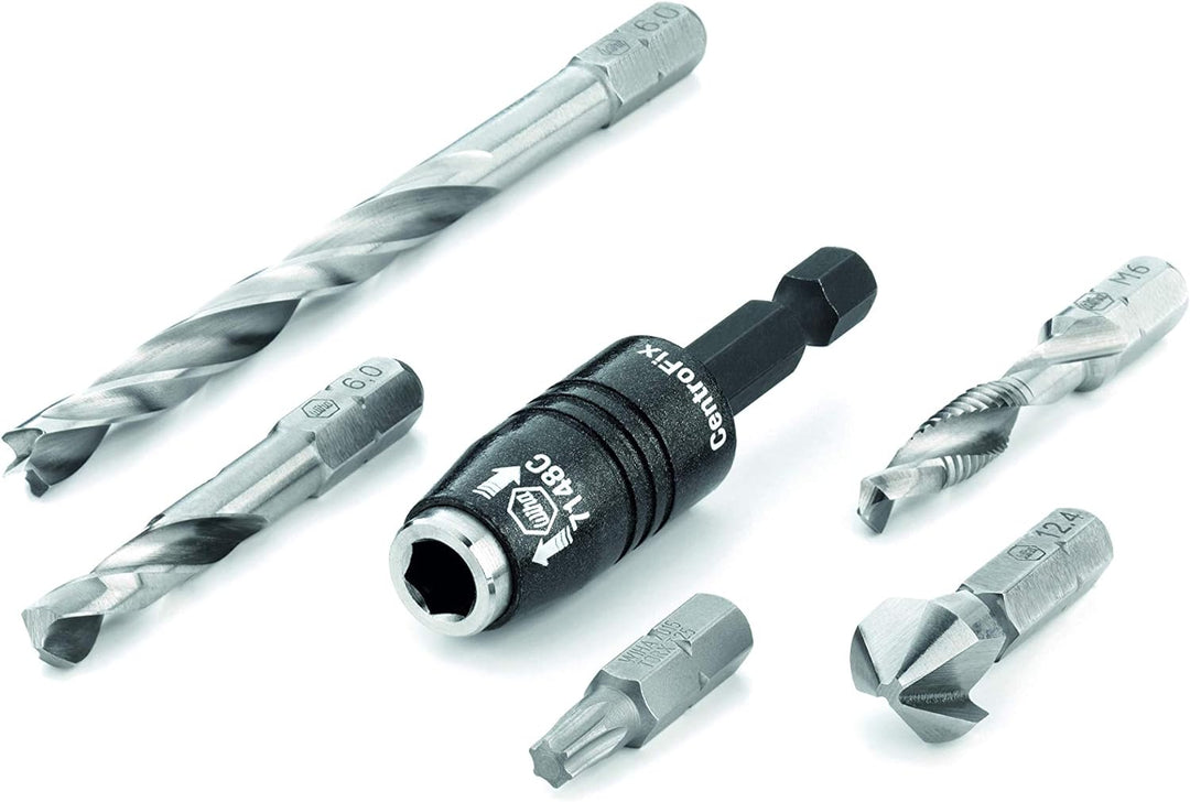 Wiha Kombigewindebohrer-Bit Set 5-tlg. 1/4" (28026)