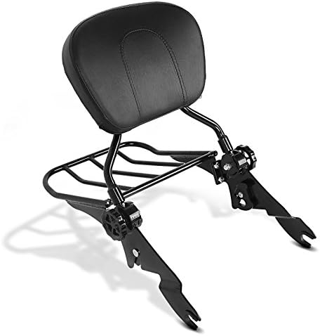 Sissy Bar mit Gepäckträger für Harley Davidson Street Glide Special 15-23 schwarz