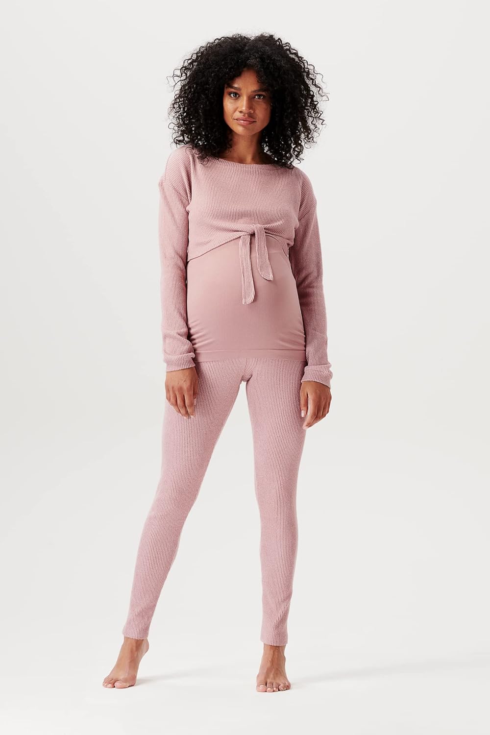 Noppies Damen Top Pier Nursing Long Sleeve T-Shirt 38 Deauville Mauve - P964, 38 Deauville Mauve - P