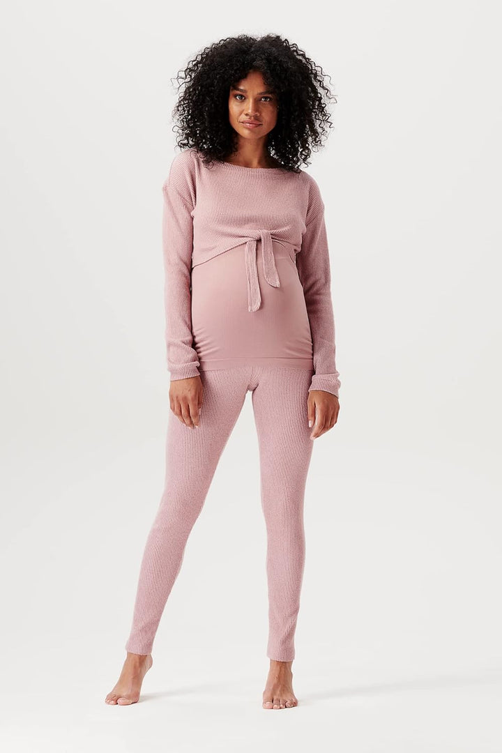 Noppies Damen Top Pier Nursing Long Sleeve T-Shirt 38 Deauville Mauve - P964, 38 Deauville Mauve - P