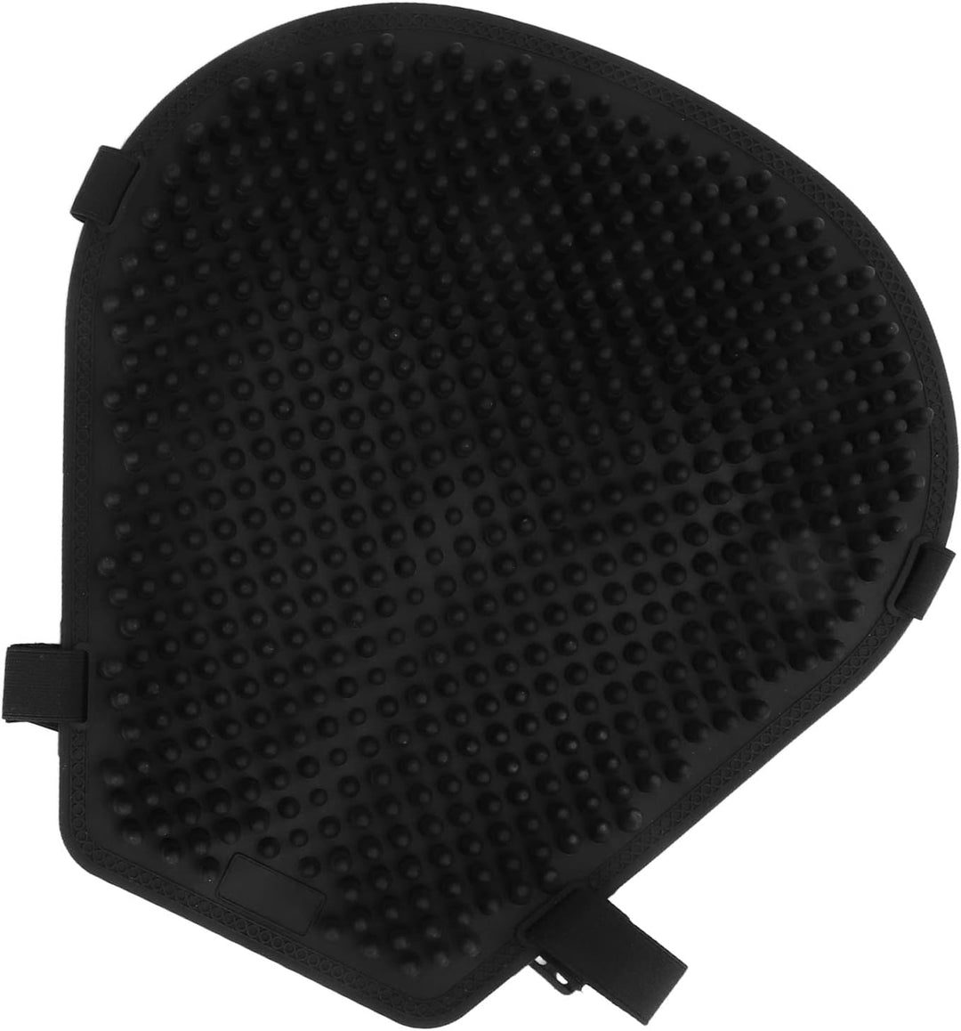Motorrad-Gel-Sitzkissen, Universelle Abkühlung, Stossdämpfung, Druckentlastung, Schwarzer Sitzbezug