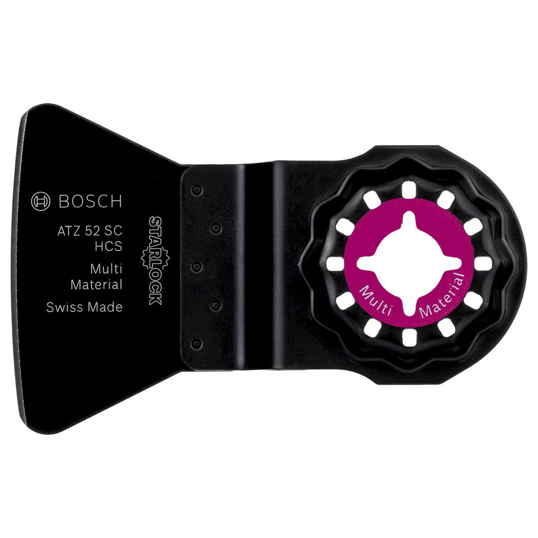 Bosch Professional 10x Schaber ATZ 52 SFC (für weiche Rückstände, Breite 52 mm, Zubehör Multifunktio