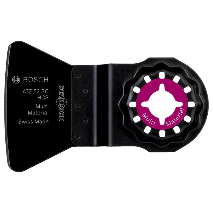 Bosch Professional 10x Schaber ATZ 52 SFC (für weiche Rückstände, Breite 52 mm, Zubehör Multifunktio