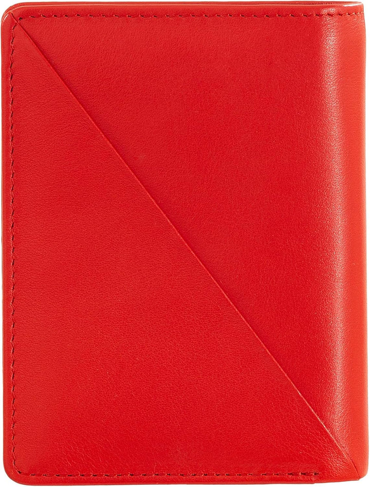 DUDU Kleine Damen-Brieftasche aus farbigem Leder mit Kartenfächern und Münzfach mit Reissverschluss