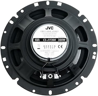 JVC CS-J1720X Koaxial Lautsprecher (17 cm, 2-Wege) schwarz Single, Single