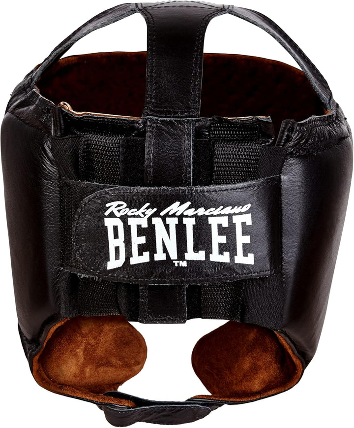BENLEE Kopfschutz aus Leder Tyson S/M Schwarz, S/M Schwarz