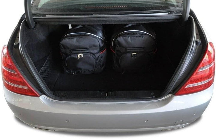 KJUST Kofferraumtaschen 4 stk kompatibel mit MERCEDES-BENZ S W221 2005-2013