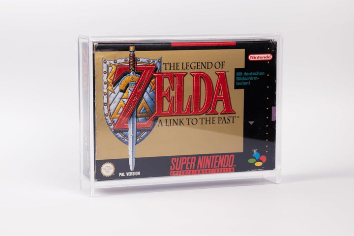 Acryl Case/Schutzhülle für Spiele OVPs, SNES, N64 Super Nintendo (SNES), Nintendo 64 (N64), Super Ni