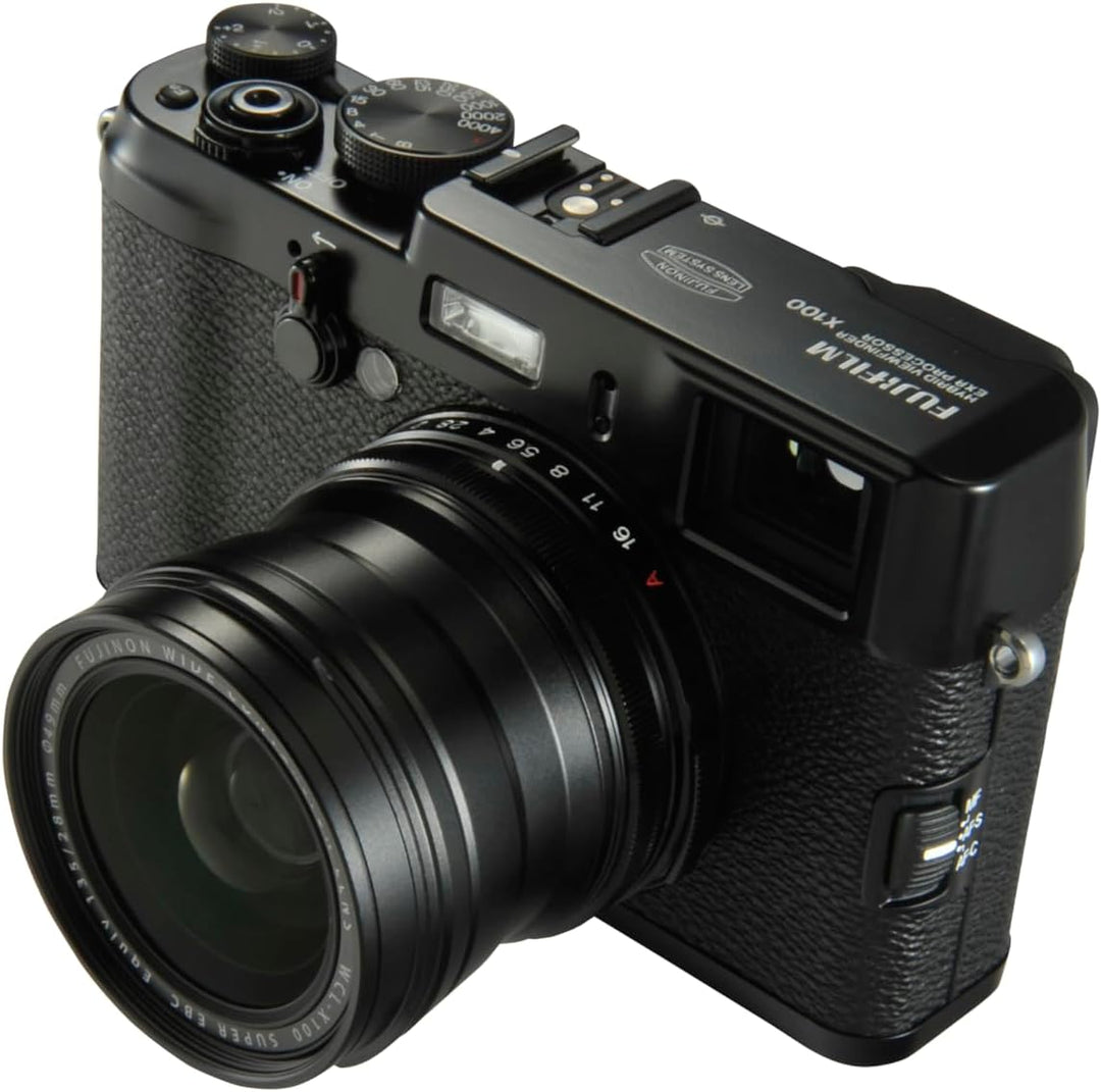 Fujifilm Weitwinkel Konverter WCL-X100 Schwarz Schwarz Single, Schwarz Single