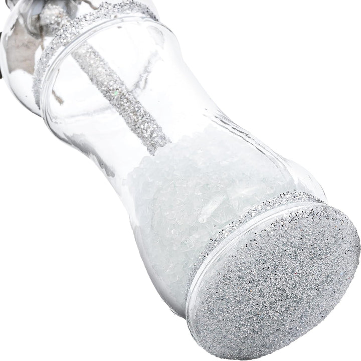 SIKORA Salzmühle besondere Weihnachtskugel Glas Christbaumschmuck Deko Figur Weihnachten Anhänger Or