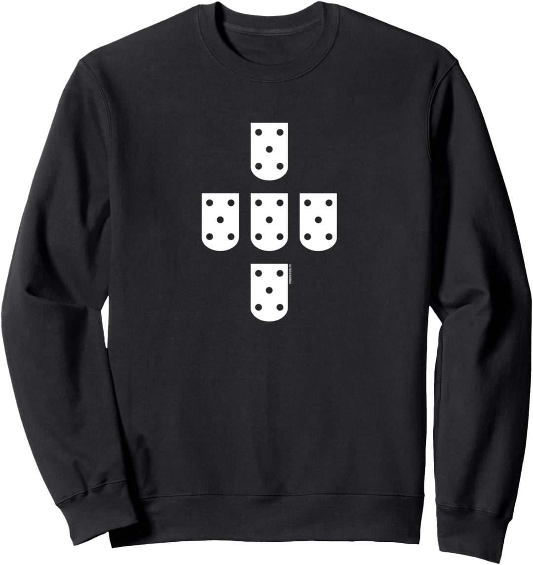 Portugal weisses Quinas Sweatshirt