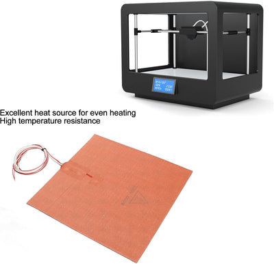 Hochtemperatur-Heizkissen, 220 V 600 W Silikon-Heizbett 3D-Druckerzubehör Silikon-Heizkissen 280 X 2