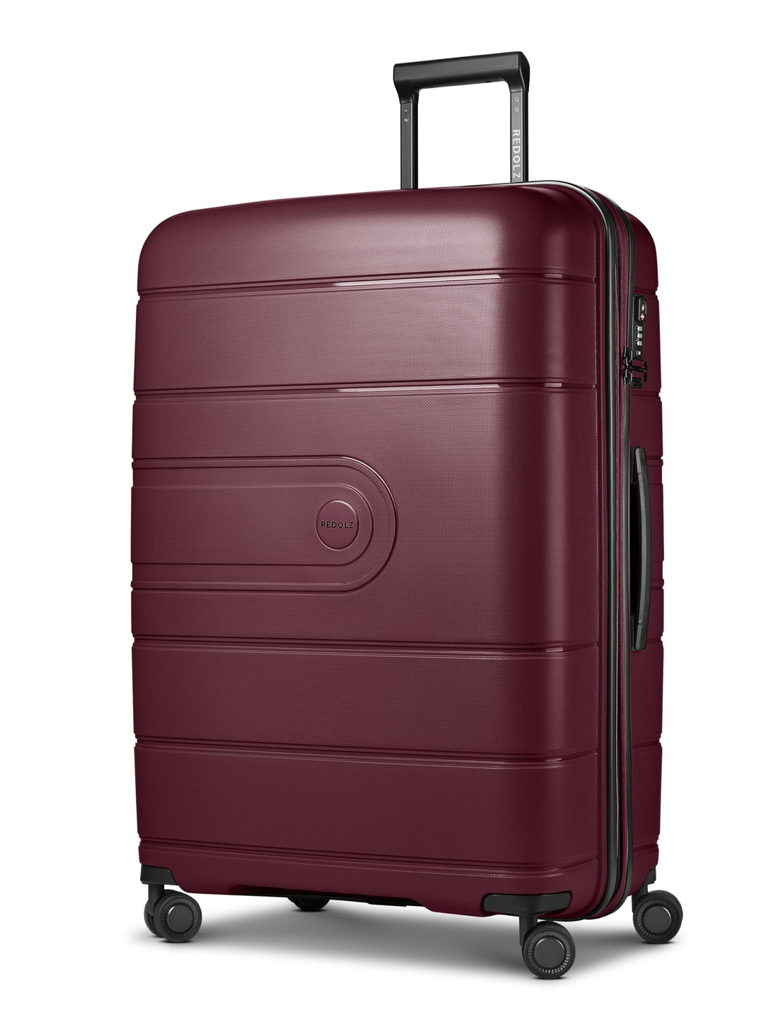 REDOLZ Hartschalen Check-in Koffer | Grosser XL Trolley 51 x 32 x 76 cm mit Dehnfalte aus hochwertig