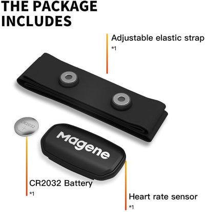 Magene H303 Pulsmesser Brustgurt HRM Fitness Tracker IP67 wasserdichte Unterstützung Bluetooth 4.2 u