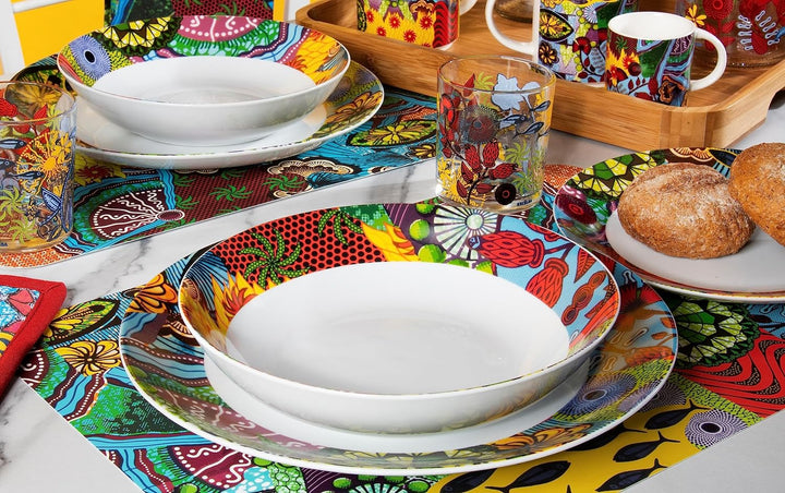 Excelsa Afrique Tellerservice 18 Stück