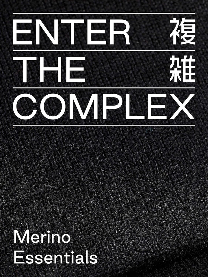 Enter The Complex® Stirnband für Damen und Herren aus 100% Merinowolle - Weiches und stilvolles Wint