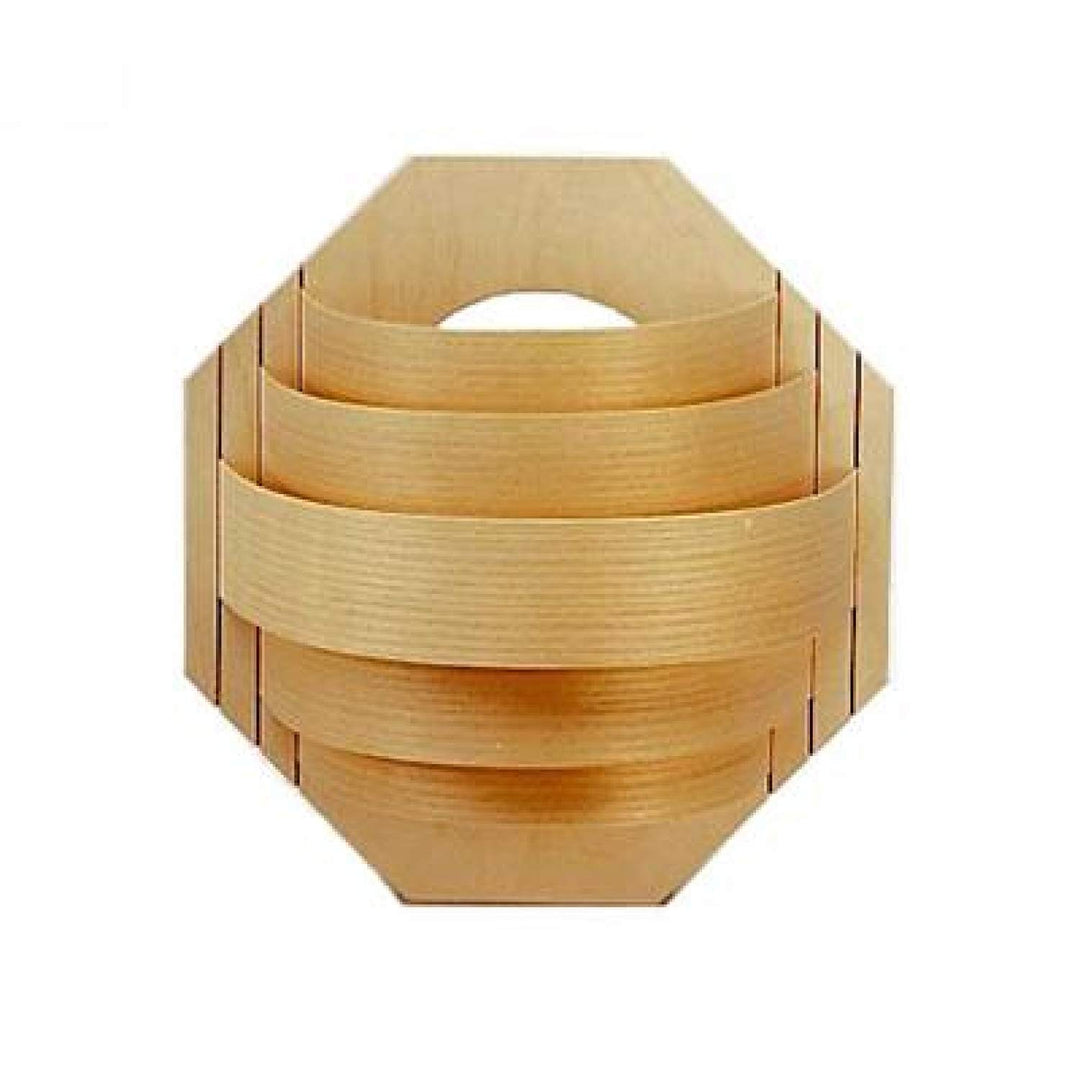 Holzblendschirm Standard Saunalampe Saunalicht Saunazubehör S2256