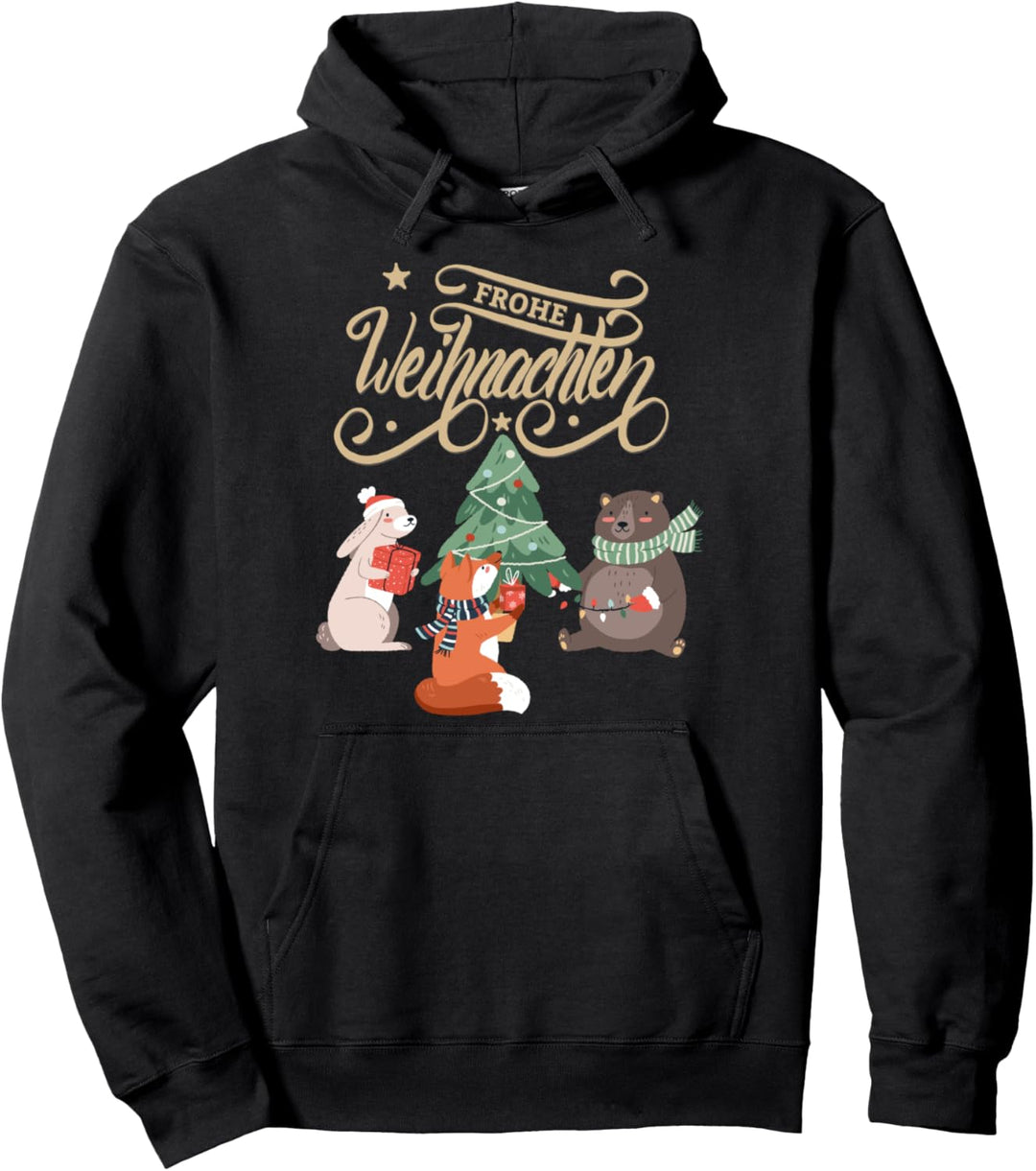 Frohe Weihnachten, Weihnachtsoutfit Pullover Hoodie