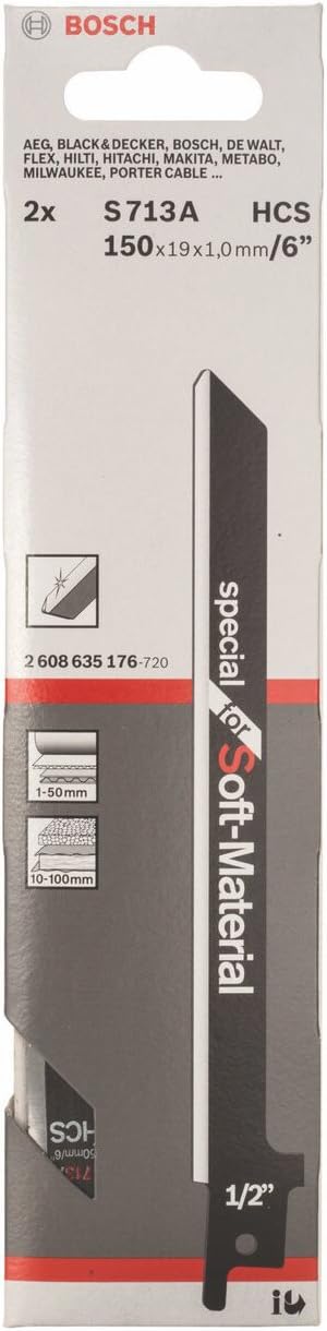 Bosch Zubehör 2608635176 Säbelsägeblatt S 713 A