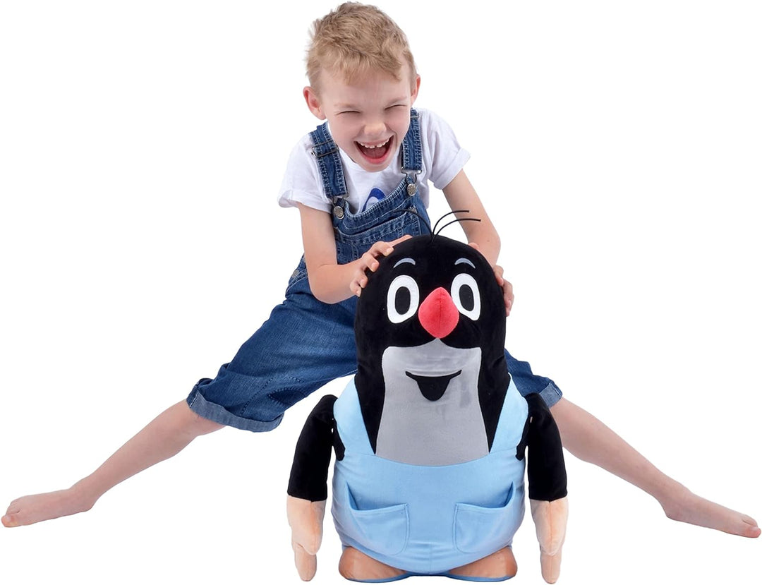 Plüschtier Kuscheltier 50 cm Original Der Kleine Maulwurf mit Blau Hose, Stehend Stofftier Schmuseti