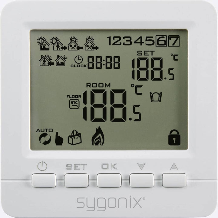 Sygonix SY-4500818 Raumthermostat Unterputz Wochenprogramm 1 St.