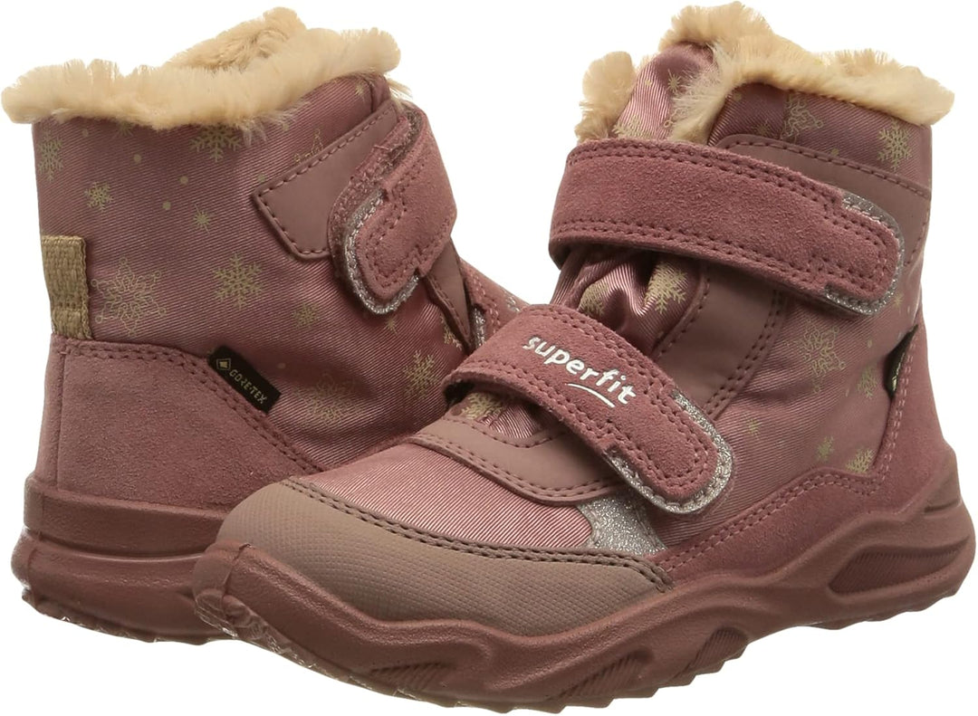 Superfit Mädchen Glacier Warm Gefütterte Gore-tex Schneestiefel 21 EU Weit Rosa 5500, 21 EU Weit Ros