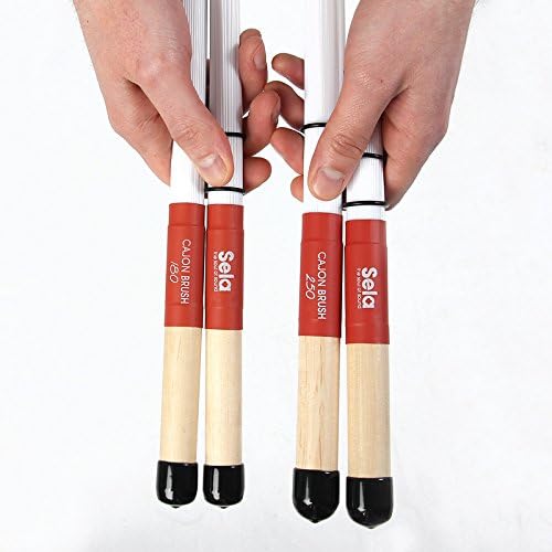 Sela SE 035 Cajon Brush 180 für Cajons, Percussion Instrumente und Schlagzeug, Cajon Zubehör, Drum S