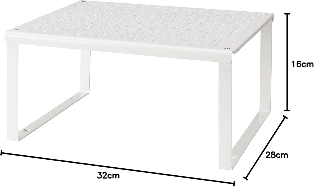 2 Stück - XIKEA VARIERA -Einlegeboden weiss - 32x28x16 cm
