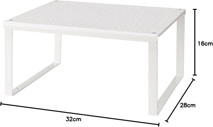 2 Stück - XIKEA VARIERA -Einlegeboden weiss - 32x28x16 cm