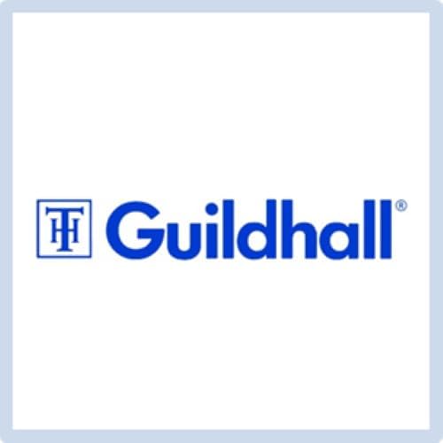 Guildhall Firmen-Besucherbuch für Empfangsbereiche 160 Seiten A4 schwarz 1 1, 1 1