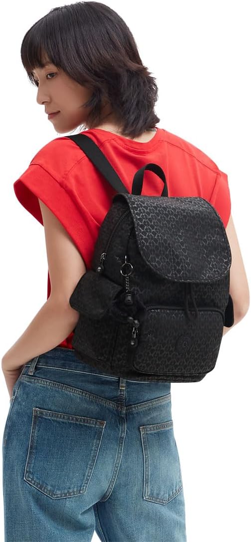 Kipling Damen City Pack S Rucksäcke, Signature Emb, One Size Einheitsgrösse Signature Emb, Einheitsg
