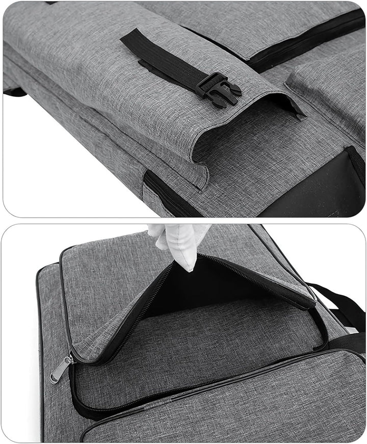 Rucksack A3 Zeichenbrett Gross Tragetasche mit Schultergurt Transporttasche Multifunktional Tasche Z