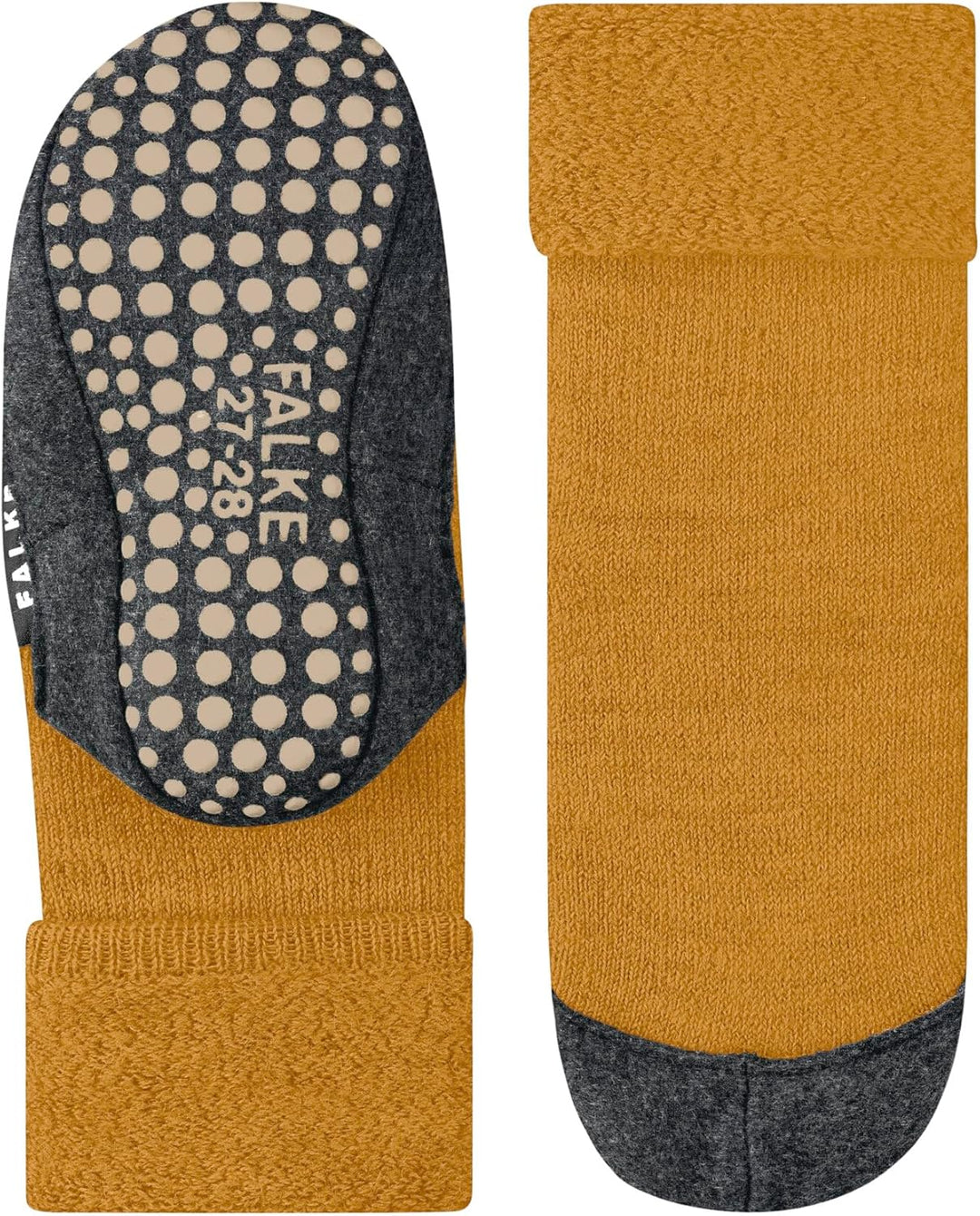 FALKE Unisex Kinder Cosyshoe Minis Stoppersocken rutschhemmende Noppen auf der Filzsohle komfortabel