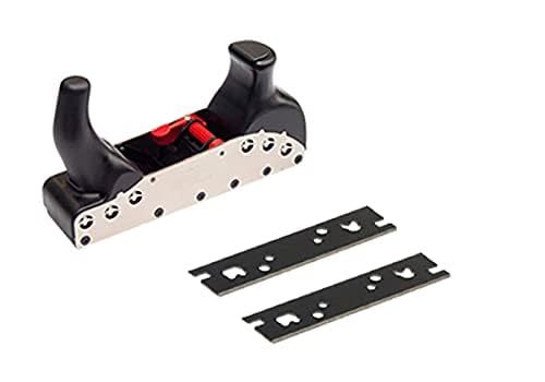 RALI 220 Evolution N Handhobel mit 2 umkehrbaren Doppelschnittklingen | Handhobel für Holzbearbeitun