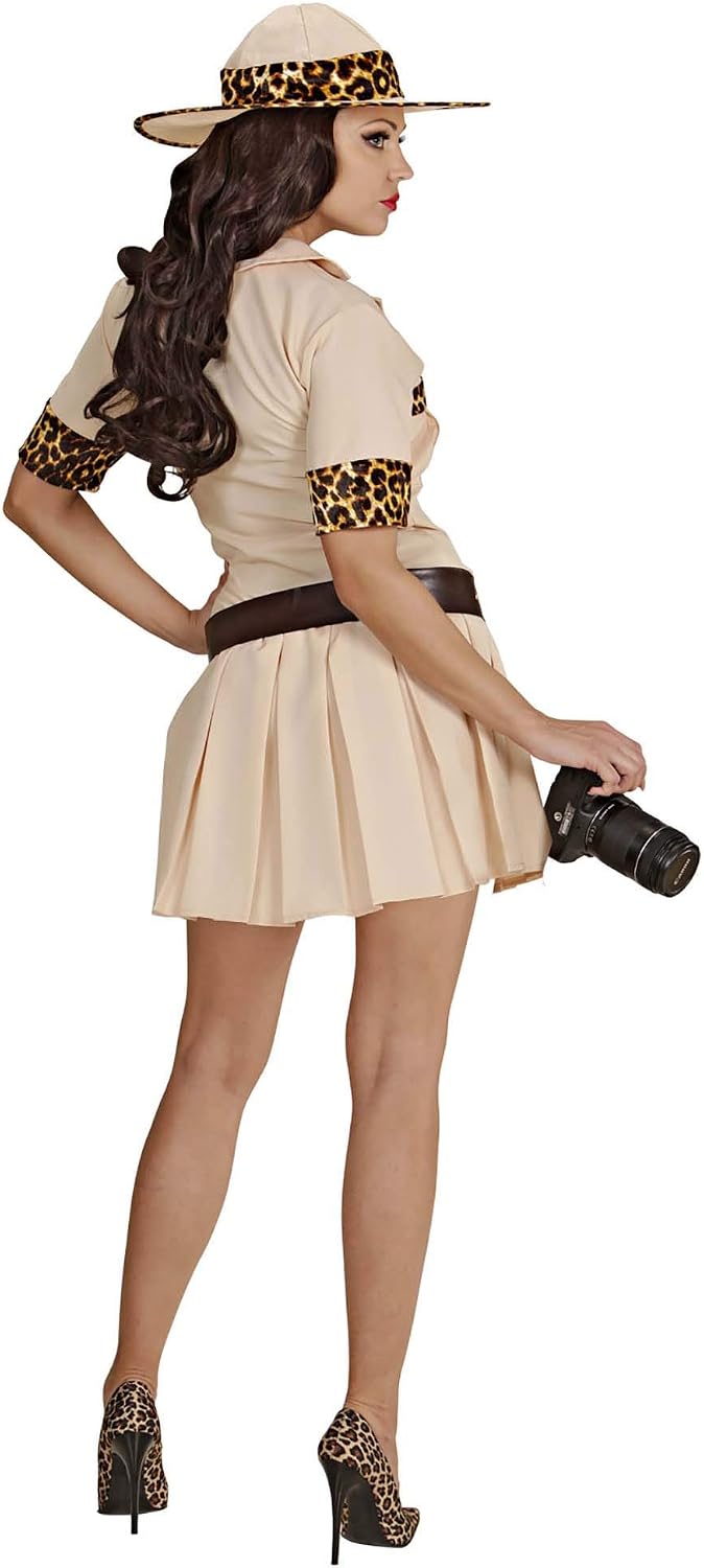 WIDMANN MILANO PARTY FASHION W Kostüm Safari Girl, Kleid, Dschungel, Faschingskostüme, M