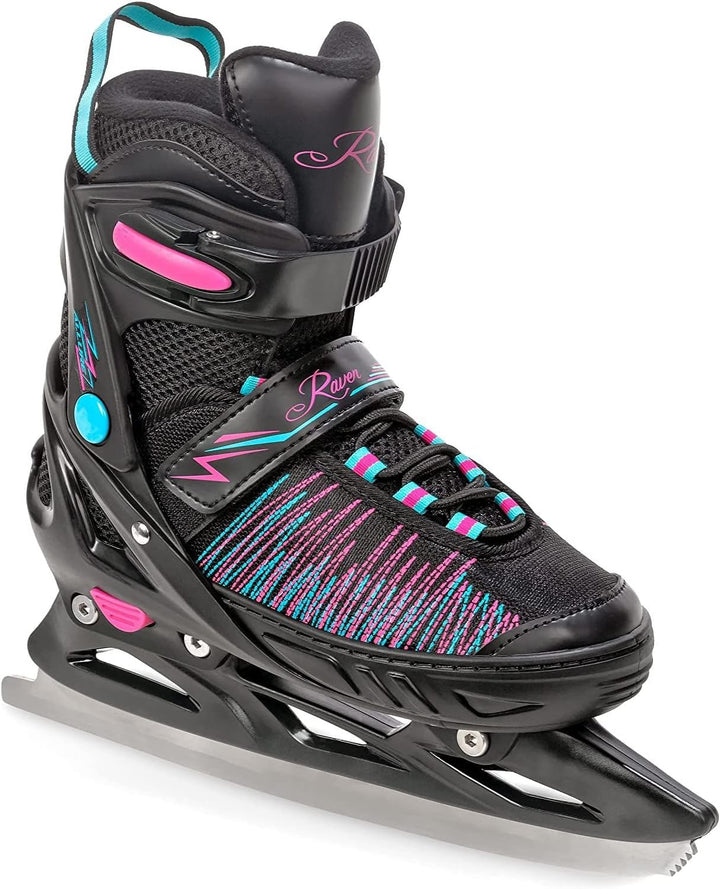 Raven Verstellbare 2in1 Inlineskates-Schlittschuhe Allure - Kugellager Abec7 - DSAS - Double-Shock-A