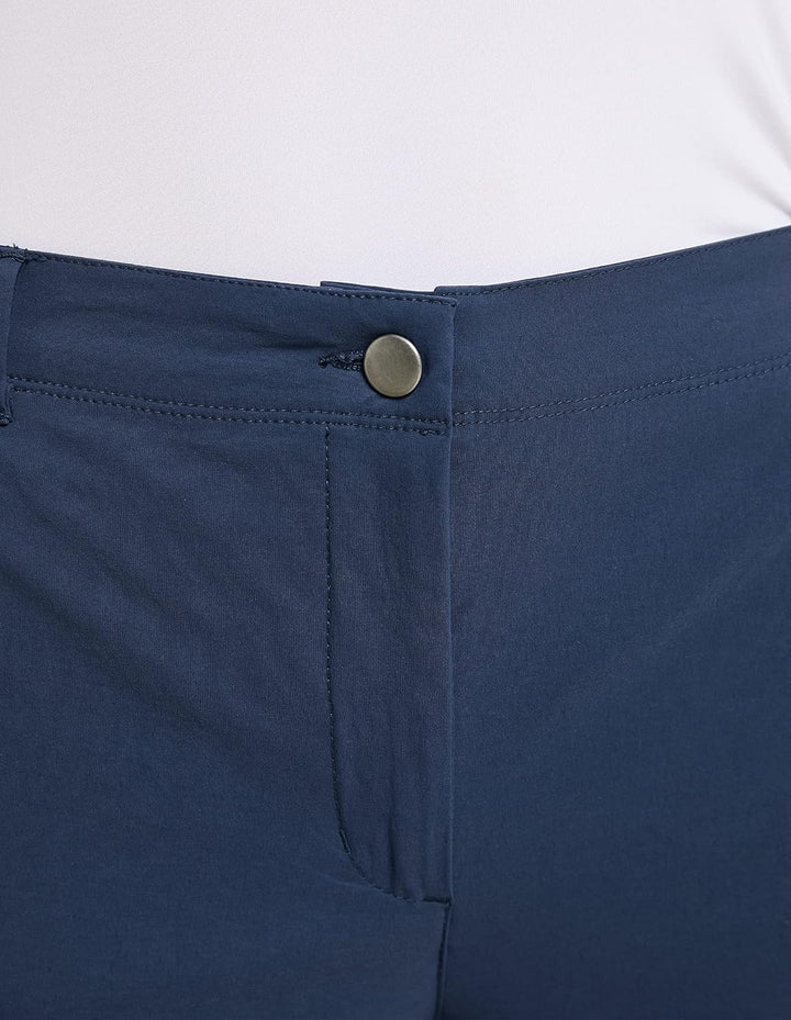 HOT sportswear Damen Wanderhose Ottawa Bermuda 40 Denim Blue, 40 Denim Blue