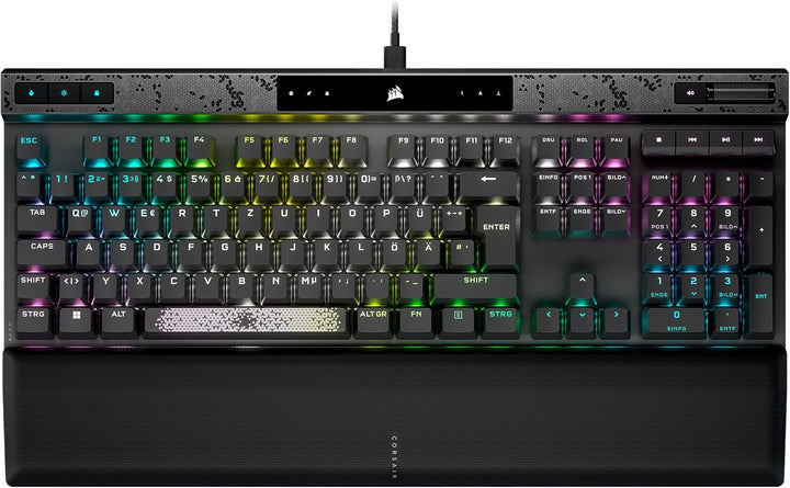 CORSAIR K70 MAX RGB Magnetisch-Mechanische Kabelgebundene Gaming-Tastatur - Einstellbare MGX-Schalte