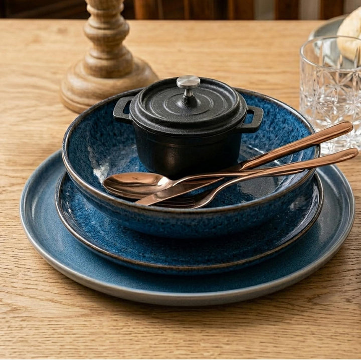 Mini Cocotte 9 cm Gusseisen Emailliert Kleiner Topf mit Deckel, Handgeschmiedeter Emaille Topf Antih