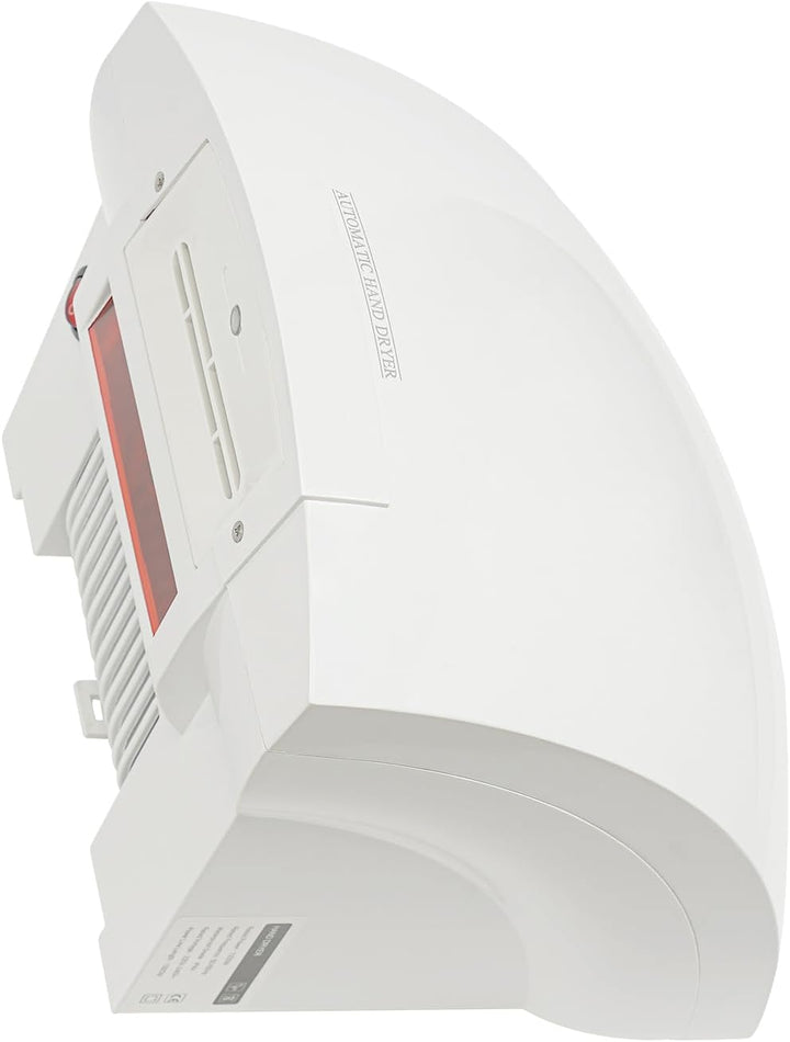 1200W Händetrockner Automatisch, Elektrischer Handtrockner mit Infrarot Sensor & 30m/s Windgeschwind