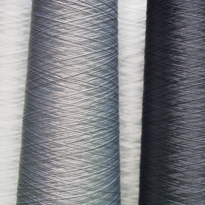 Amarcords - Textilkabel für Lampen GOLD, rund, Seide, 5 Meter, mit Erdung 3x0,75 - Stoffkabel mit fa