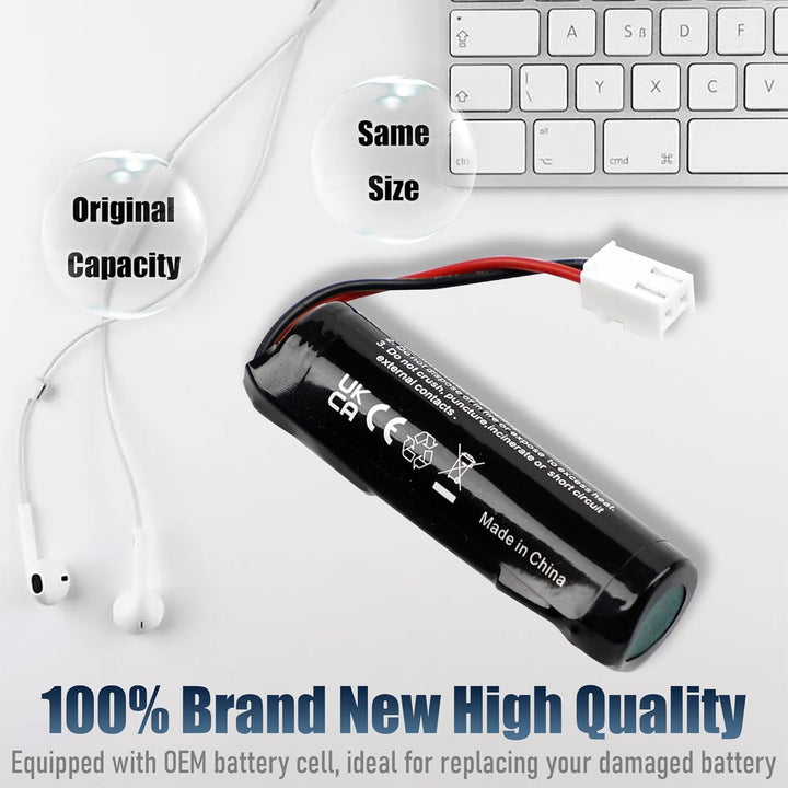 3500mAh 3.7V BFN18650 1S1P Ersatzakku Kompatibel mit Leifheit Dry &amp; Clean 51000, 51002, 51113, 51114