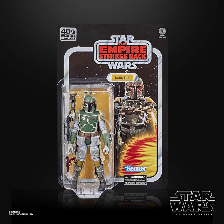 Star Wars Hasbro E8080 The Black Series Boba Fett 15 cm grosse Imperium schlägt zurück 40-jähriges J