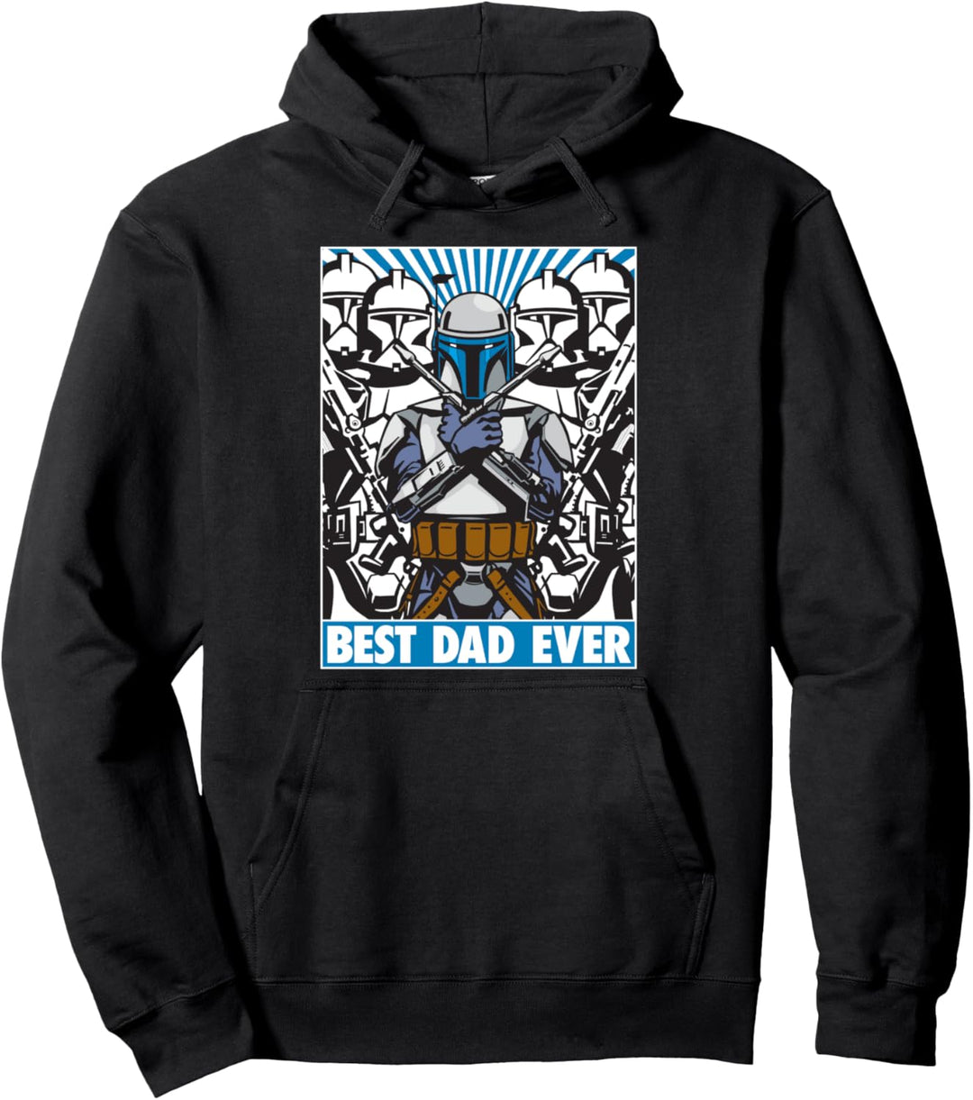 Star Wars Vatertag Jango Fett Best Dad Ever Pullover Hoodie