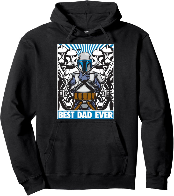 Star Wars Vatertag Jango Fett Best Dad Ever Pullover Hoodie