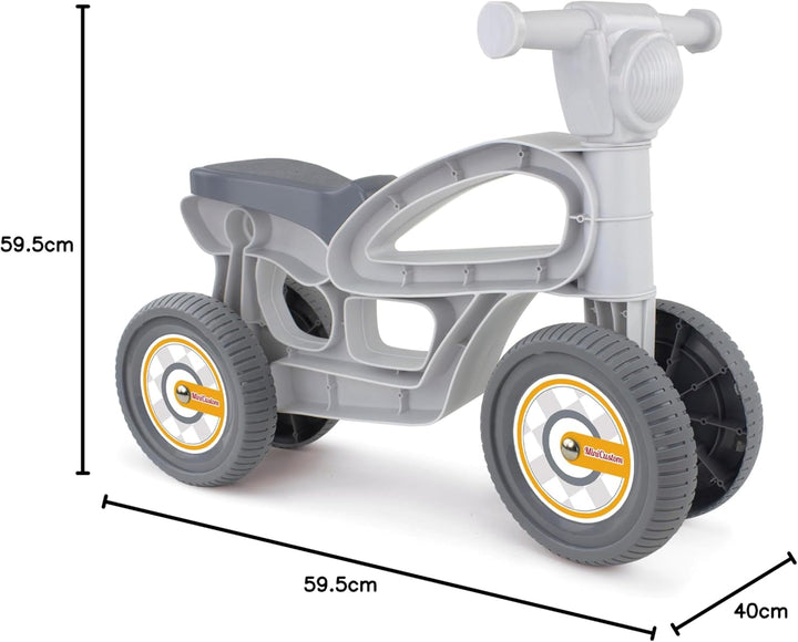 Chicos - Mini Custom Artic Ride-On Motorrad mit Vier Rädern Kindermotorrad für Kinder ab 1 Jahr | St