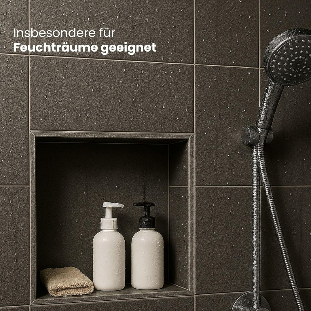 Wandnische Dusche 30 x 60 x 12cm befliesbar - einbaufertige imprägnierte Gipskarton-Duschnische für