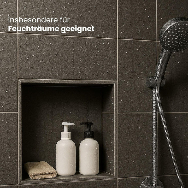 Wandnische Dusche 45 x 30 x 12cm befliesbar - einbaufertige imprägnierte Gipskarton-Duschnische für